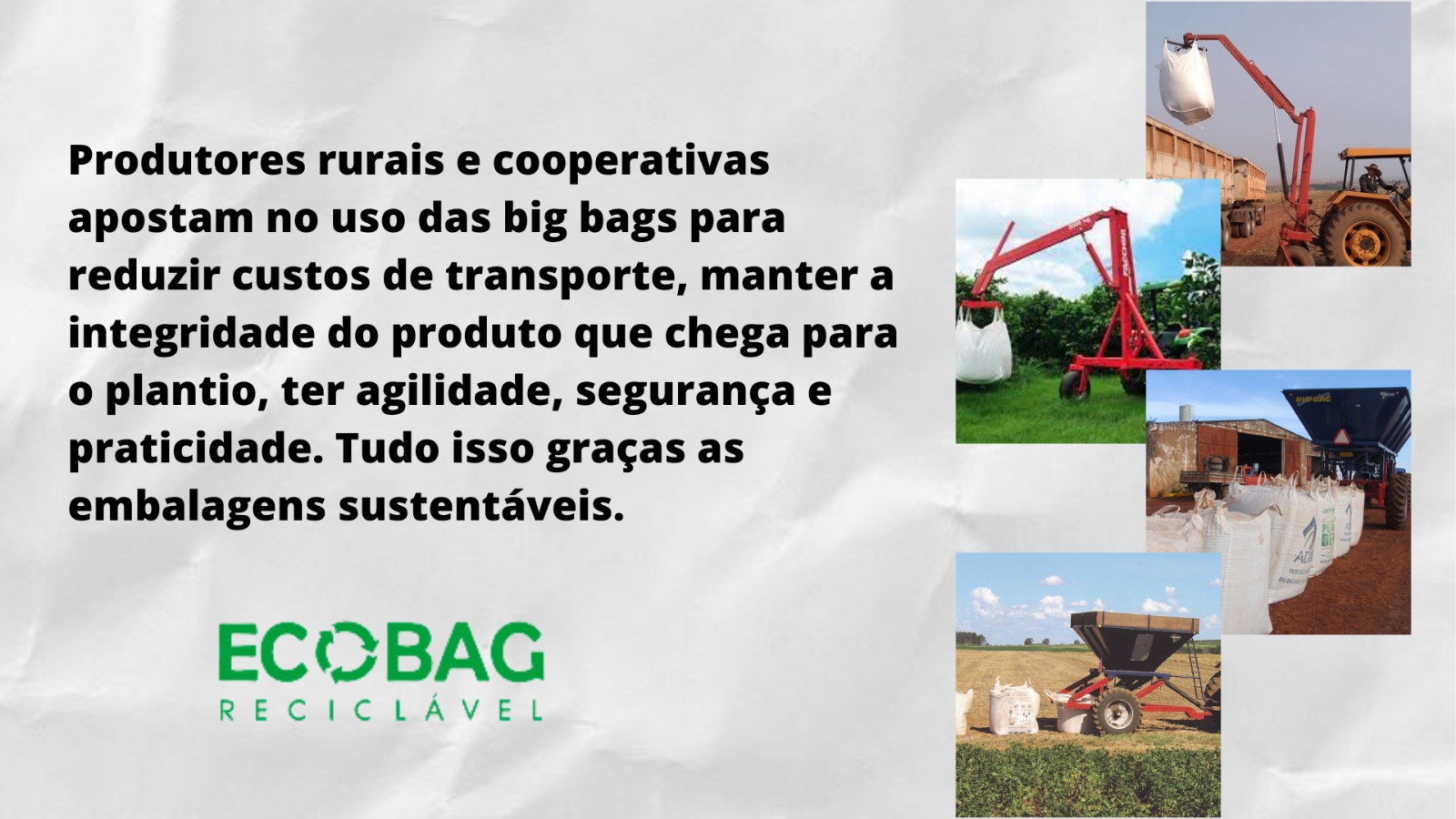 BigBag para produtores 